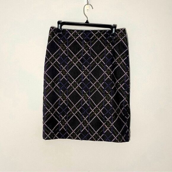 Etcetera Women's Embroidered Pencil Skirt above Knee Length Size 2 Business Wear - Picture 1 of 6